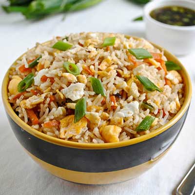 "Egg Fried Rice - 1plate (Nellore Exclusives) - Click here to View more details about this Product